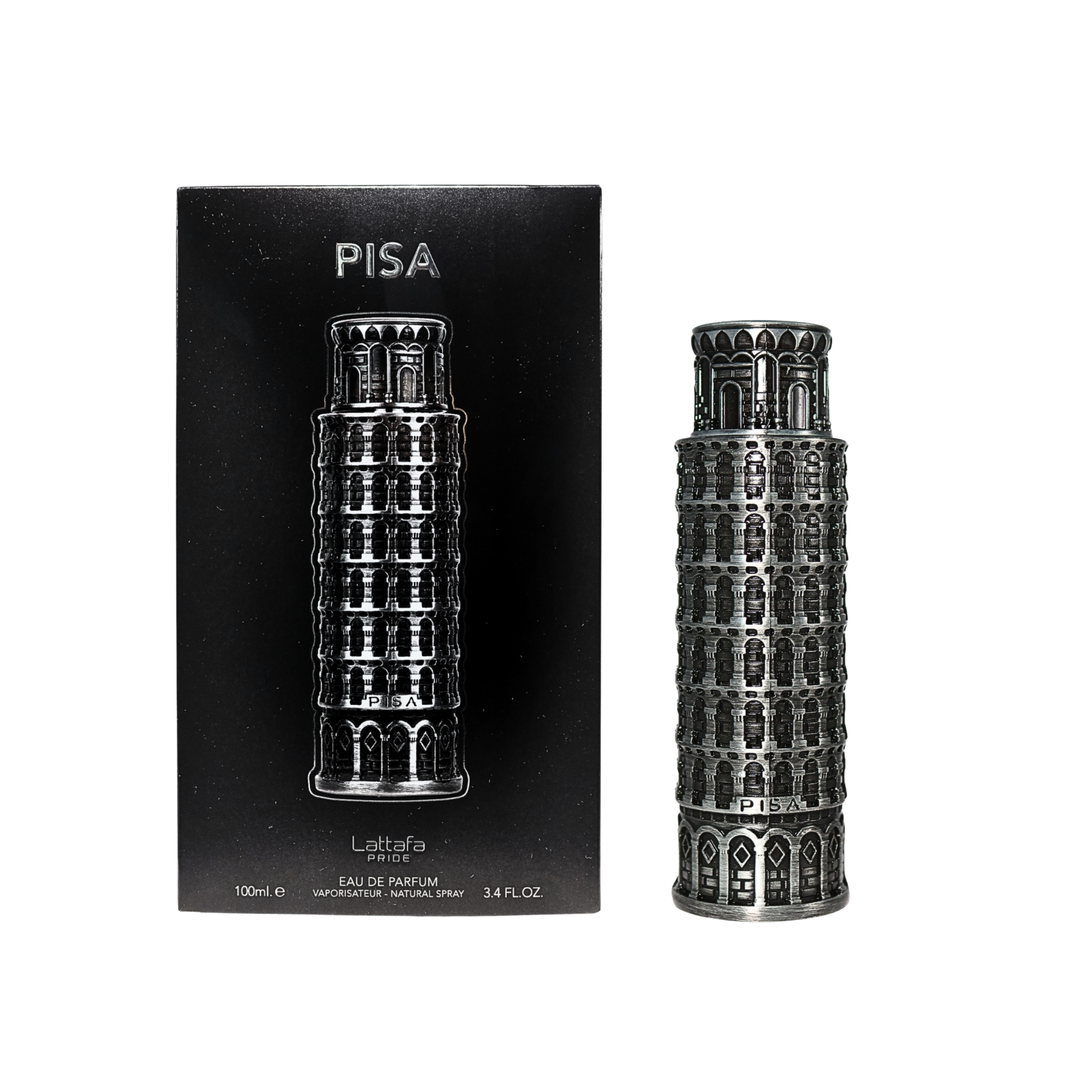 LATTAFA PRIDE PISA EAU DE PARFUM 3.4 FL.OZ