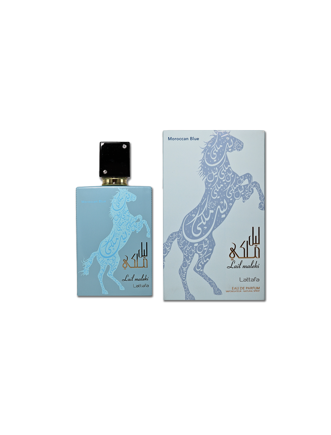 Lattafa Lail Maleki Moroccan Blue EDP 3.4FL.OZ For Unisex