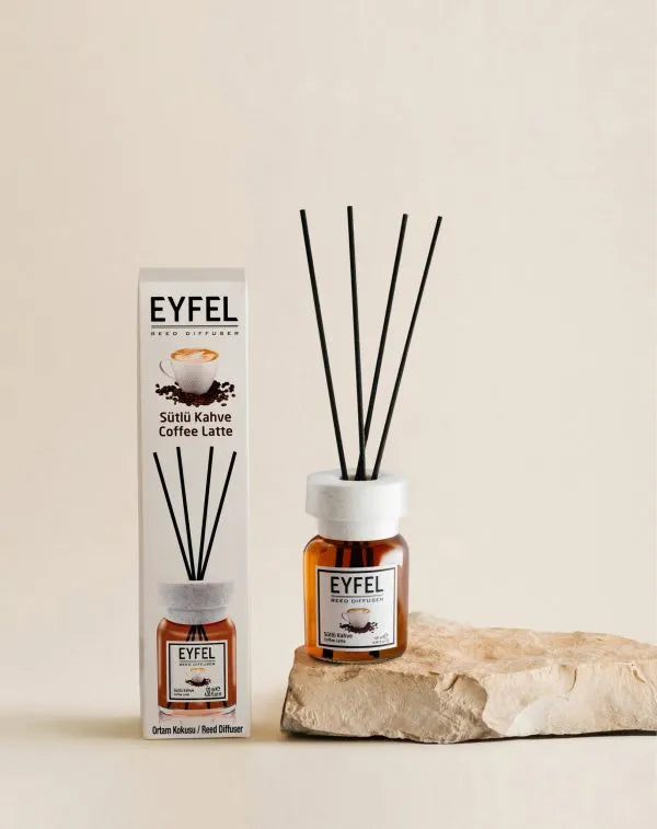 DIFUSOR DE CAÑAS EYFEL AROMA DE CAFÉ (SÜTLÜ KAHVE) 4.00FL.OZ | 120ML