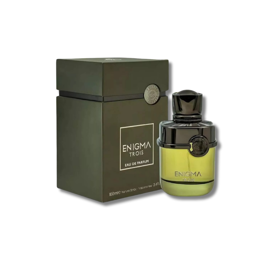 Fragrance World Enigma trois eau De Parfum 3.4FL.OZ For Men