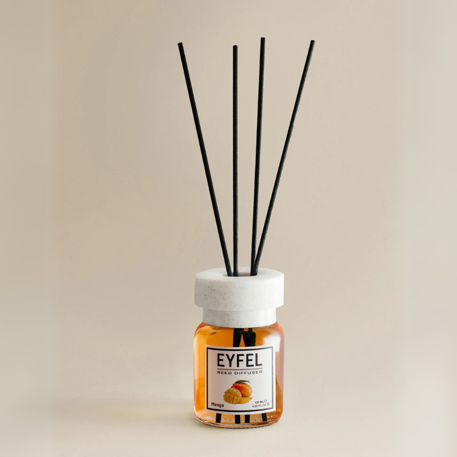 Eyfel Reed Diffuser Mango Scent 4.00FL.OZ