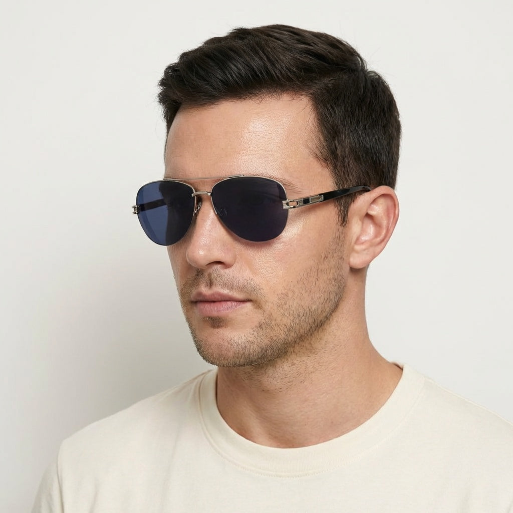 AVIATOR MIDNIGHT BLUE SUNGLASSES SUN188 J3051