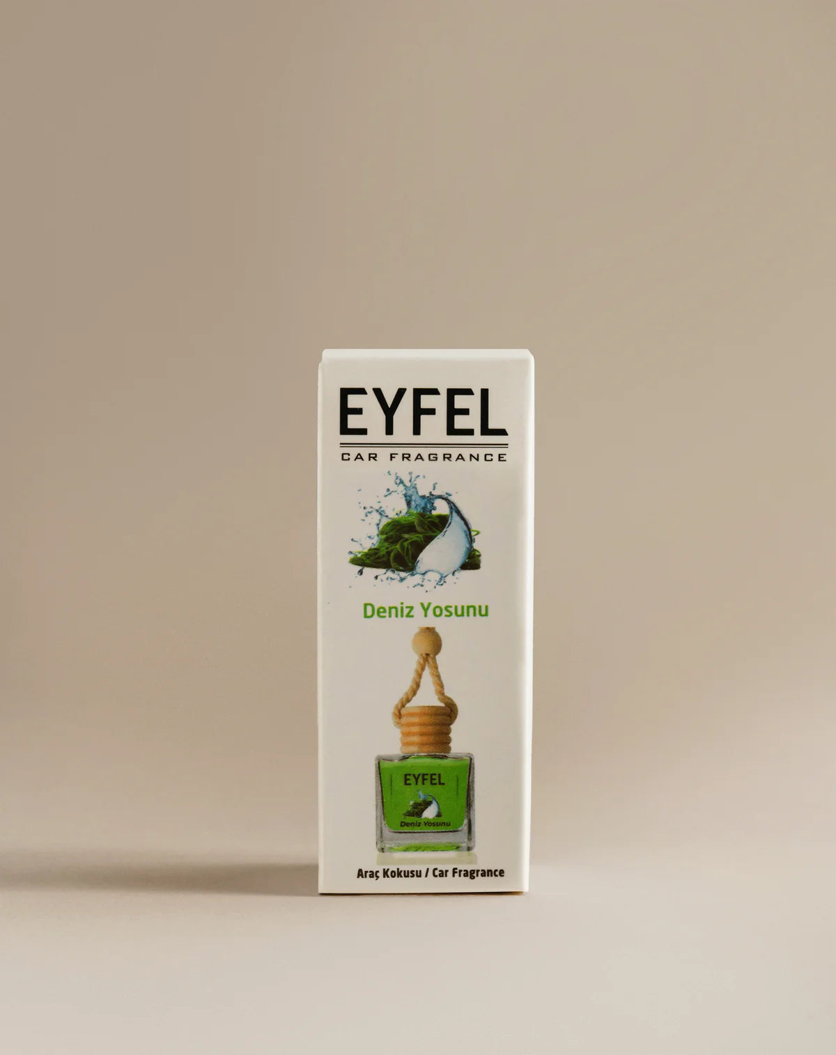 Fragancia para coche EYFEL, aroma a algas marinas (DENİZ YOSUNU), 0,34 FL.OZ | 10ML