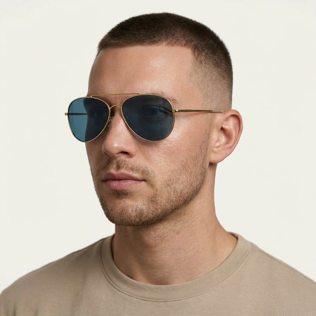 AVIATOR SKY BLUE SUNGLASSES SUN161 J3044