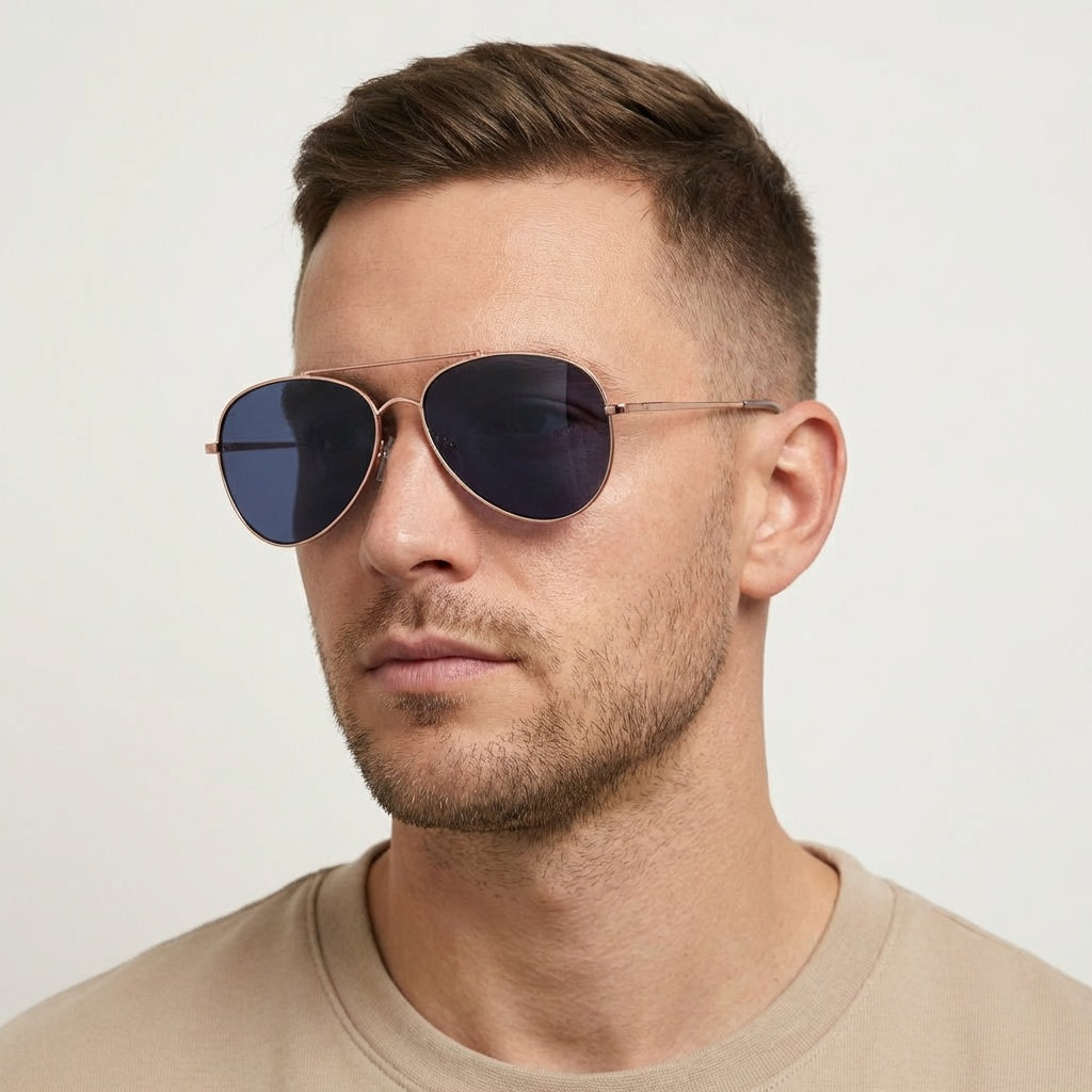 AVIATOR BLUE SUNGLASSES SUN160 J3044