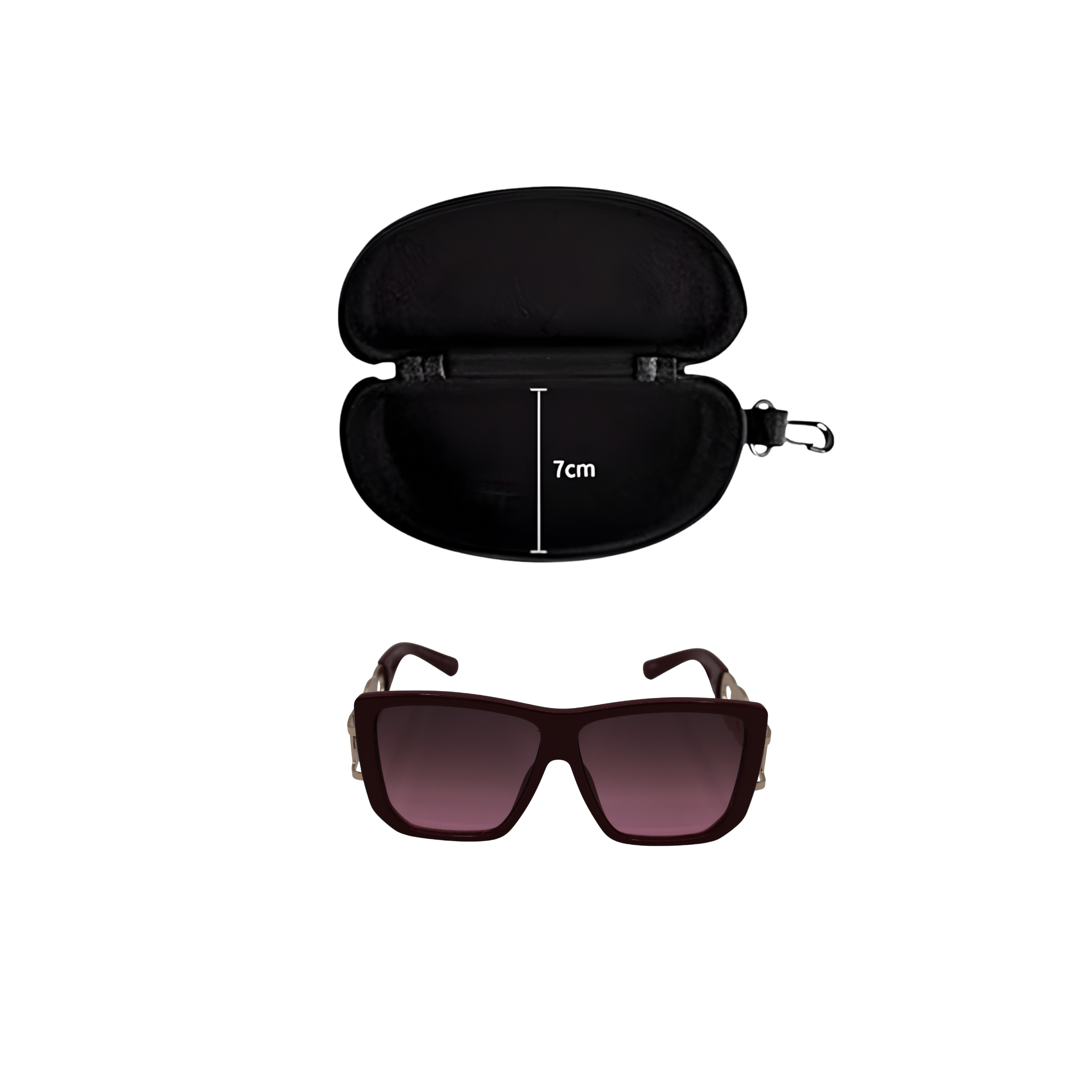 GAFAS DE SOL CUADRADAS MORADA SUN181 F3133