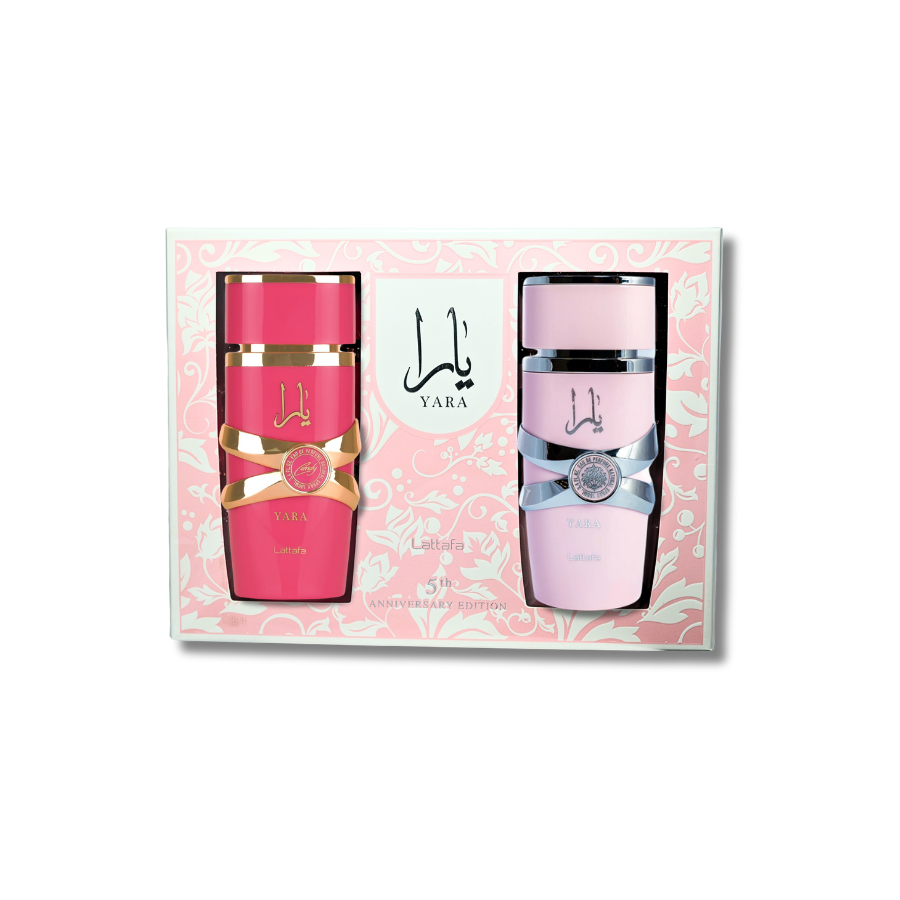 Lattafa 5th Anniversary Edition Yara & Yara Candy Eau De Perfum 3.4FL.OZ X 2 For Women