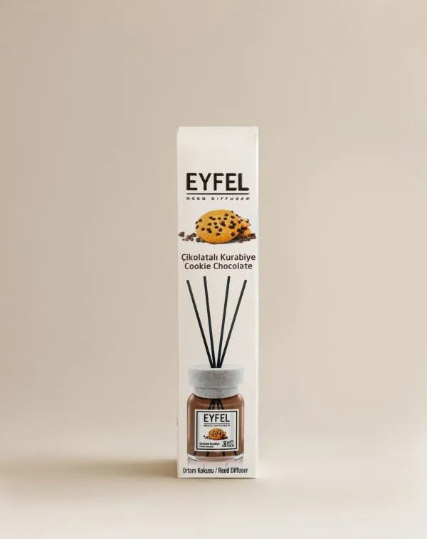 DIFUSOR DE Caña EYFEL AROMA DE CHOCOLATE DE GALLETA (ÇİKOLATALI KURABİYE) 4.00FL.OZ | 120ML