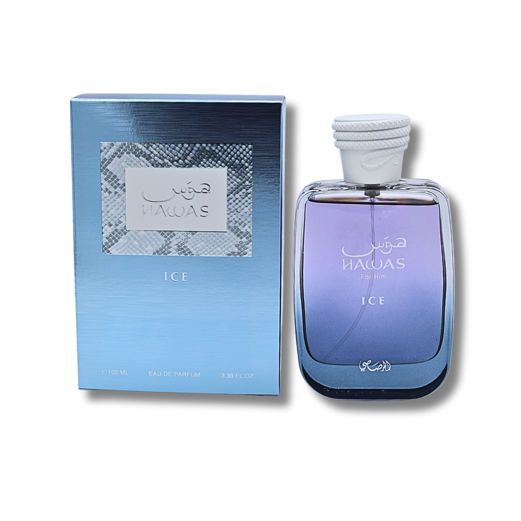 Rasasi Hawas Ice Eau de Parfum Spray 3.38FL.OZ For Men