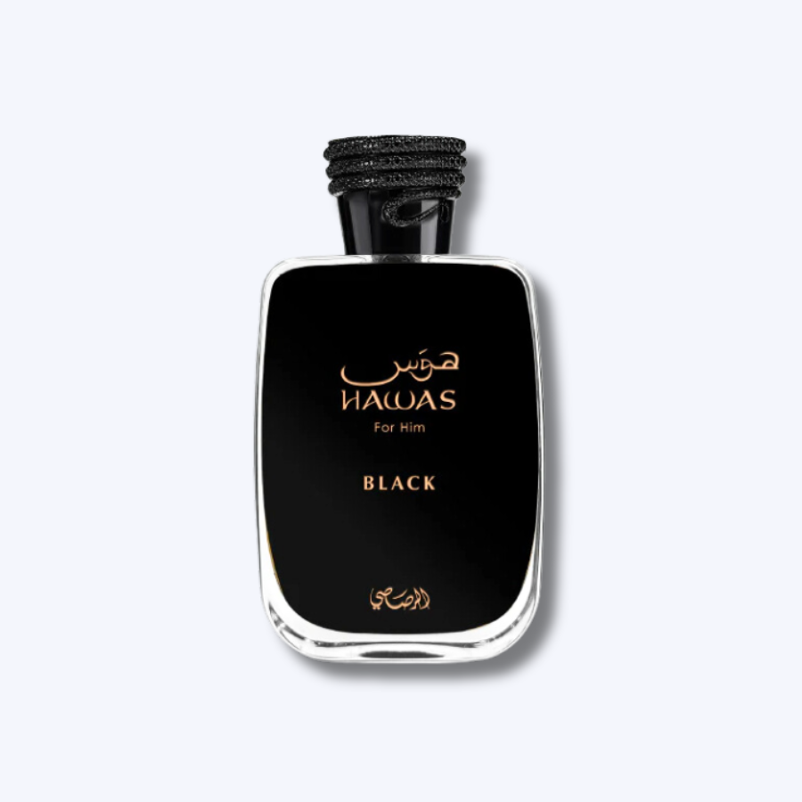 Rassasi Hawas Black For Him Eau De Parfum 3.38FL.OZ For Men