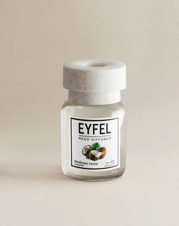 DIFUSOR DE Caña EYFEL AROMA DE COCO (HİNDİSTAN CEVİZİ) 4.00FL.OZ | 120ML
