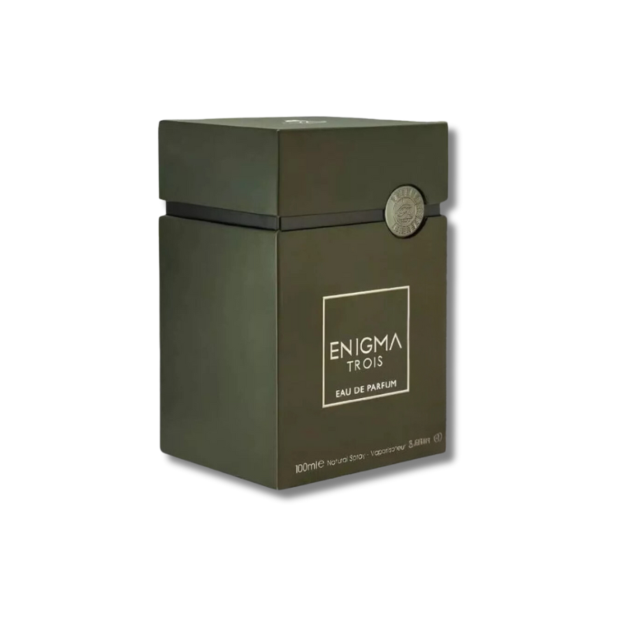 Fragrance World Enigma trois eau De Parfum 3.4FL.OZ For Men