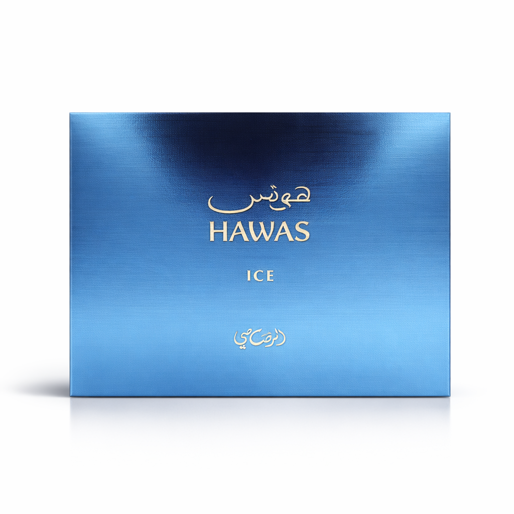 RASASI Hawas Ice Gift Set (100ml EDP + 10ml + Shower Gel) for Men