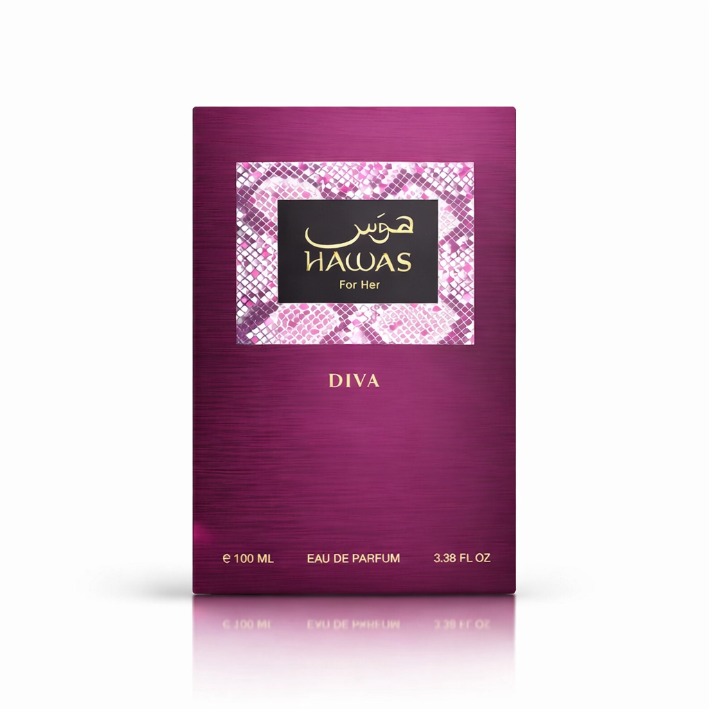 Rasasi Hawas Diva Eau de Parfum For Women 3.38 Fl. Oz | 100ML