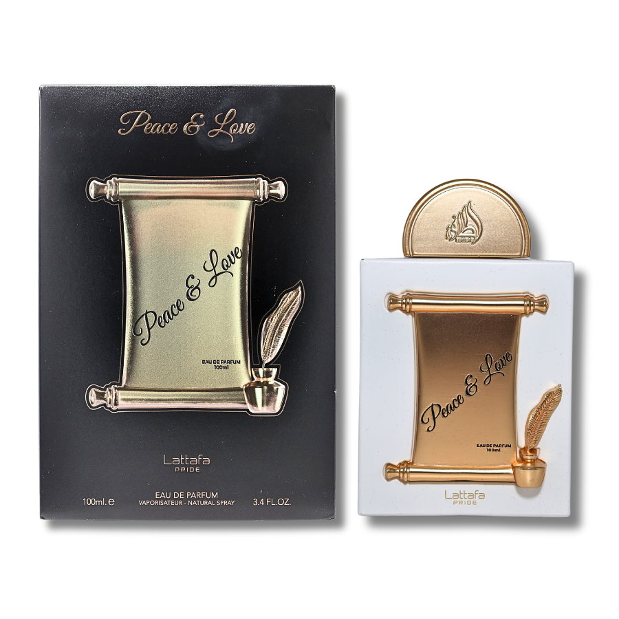 Lattafa Peace & Love Eau de Parfum 3.4FL.OZ For Unisex