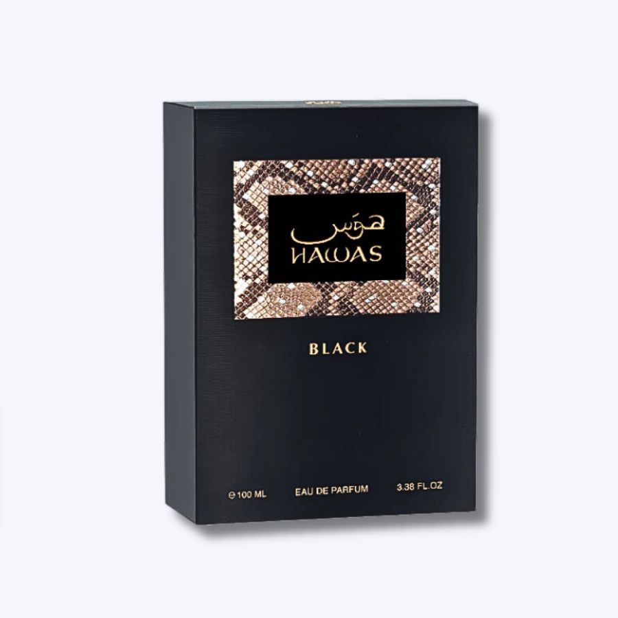 Rassasi Hawas Black For Him Eau De Parfum 3.38FL.OZ For Men