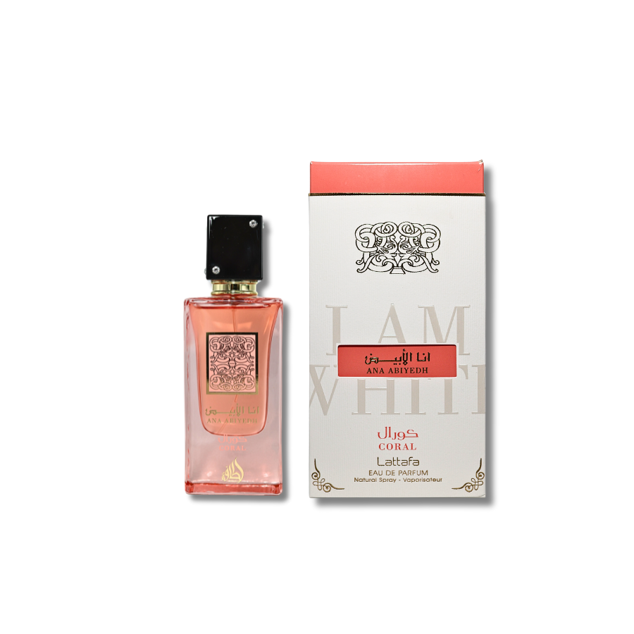 Lattafa Ana Abiyedh Coral Eau De Pafum 2.04FL.OZ For Women