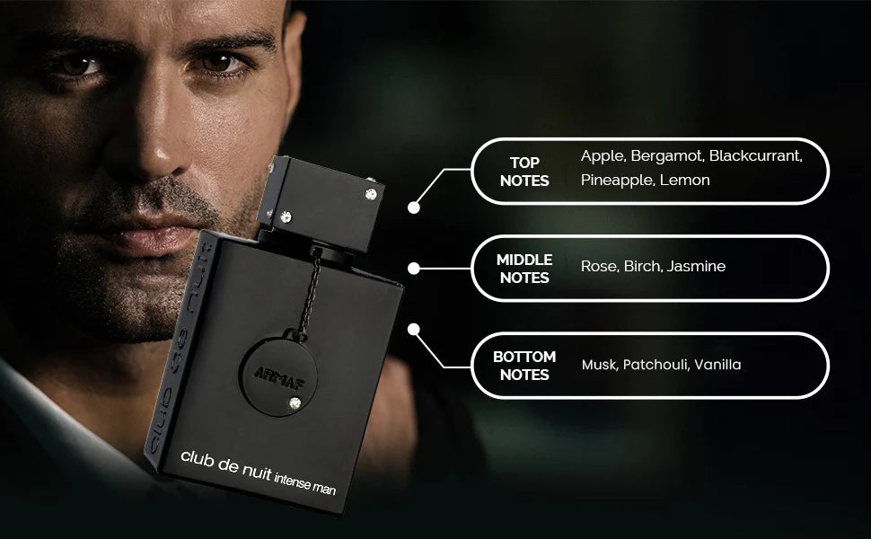 Armaf Club De Nuit intense Eau De Toilette 3.6FL.OZ For Men