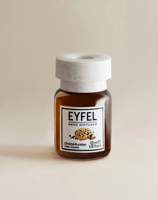 DIFUSOR DE Caña EYFEL AROMA DE CHOCOLATE DE GALLETA (ÇİKOLATALI KURABİYE) 4.00FL.OZ | 120ML