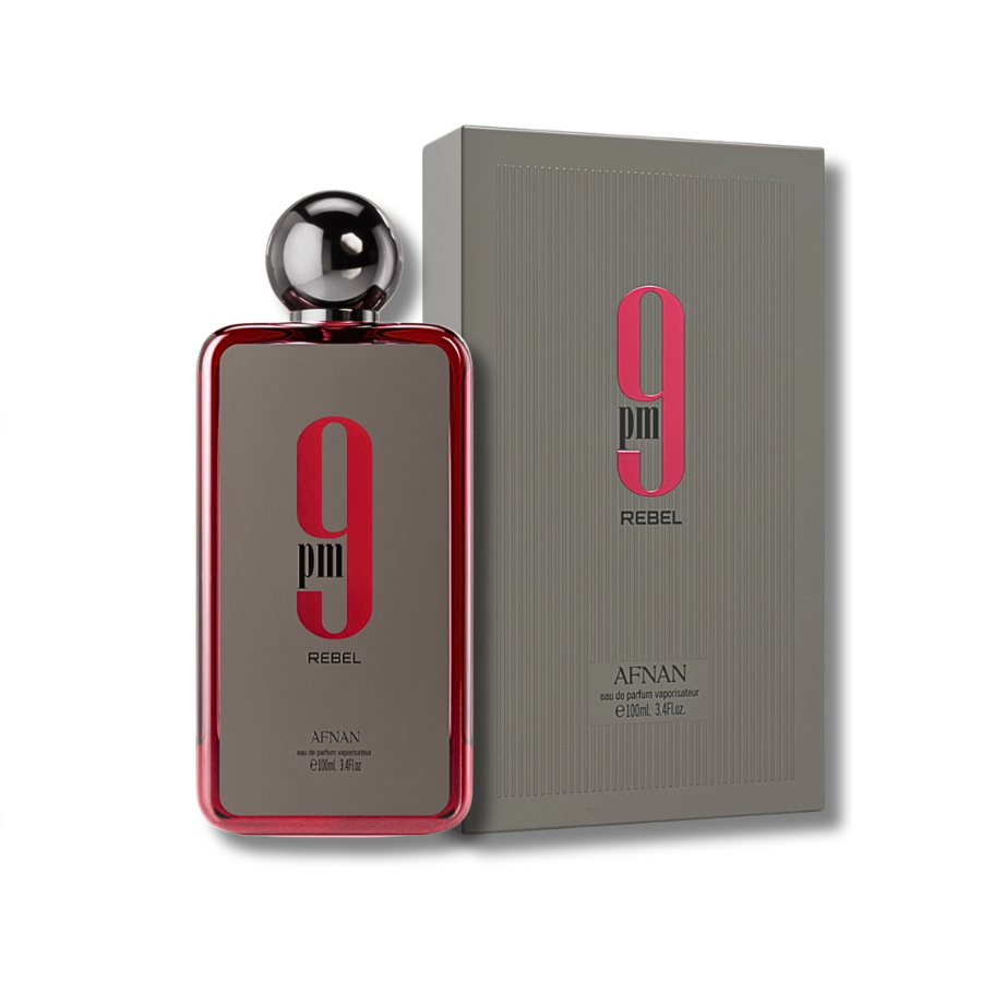 Afnan 9PM Rebel Eau De Parfum 3.4Fl.OZ para unisex