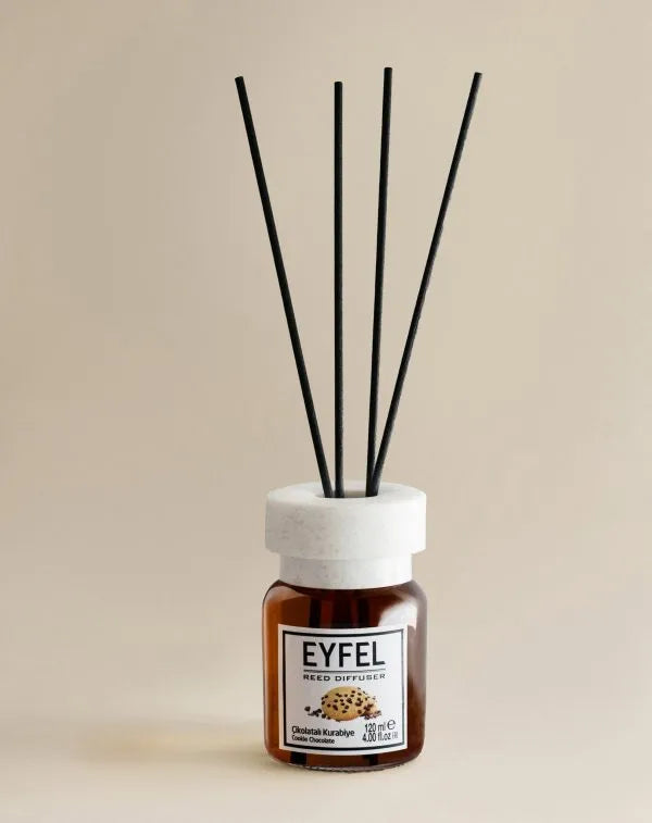 DIFUSOR DE Caña EYFEL AROMA DE CHOCOLATE DE GALLETA (ÇİKOLATALI KURABİYE) 4.00FL.OZ | 120ML