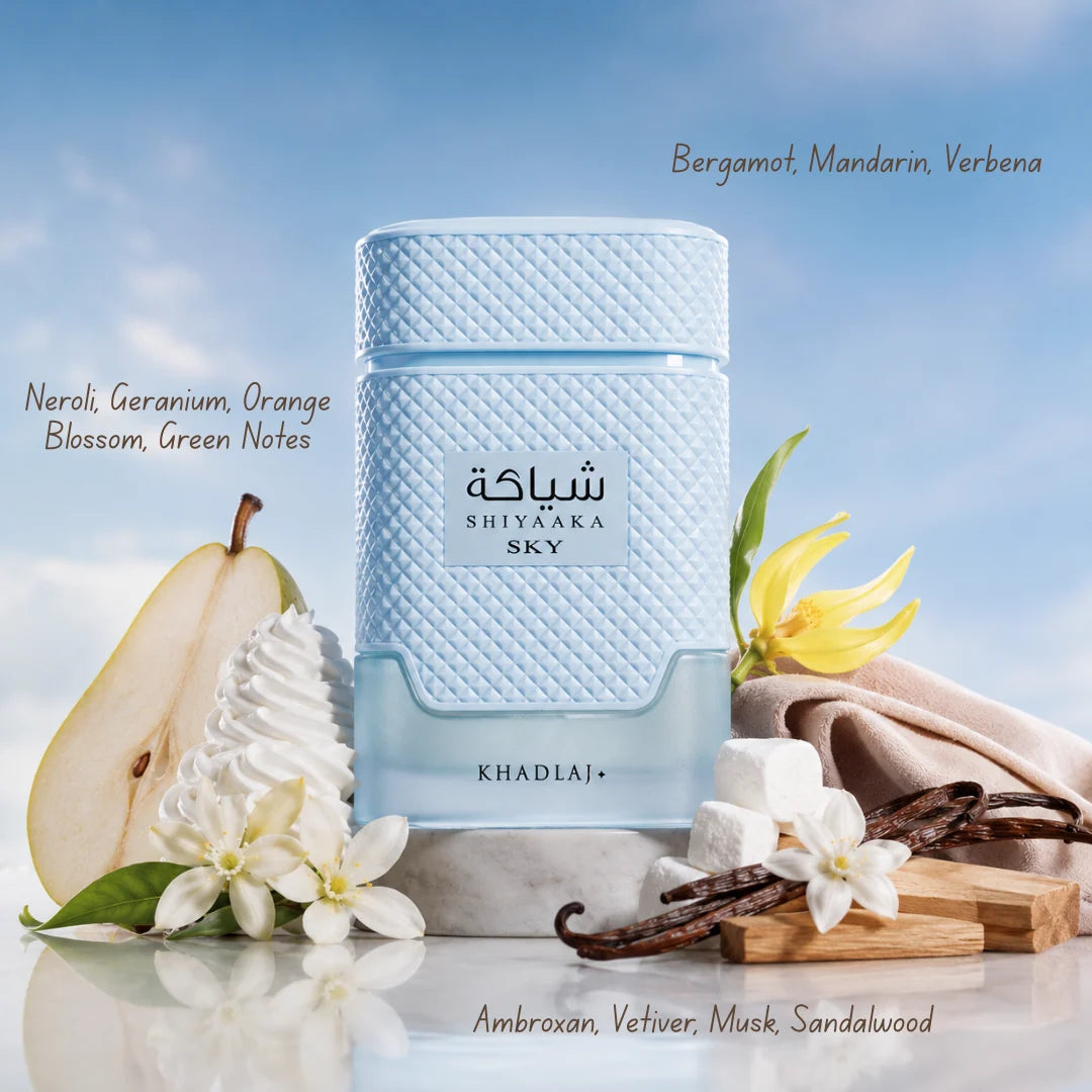 Khadlaj Shiyaaka Sky Eau De Parfum 3.4FL.OZ | 100ML