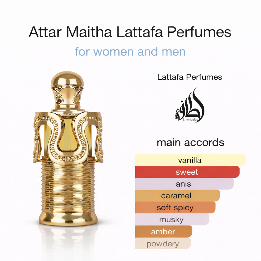 LATTAFA MAITHA PURE CONCENTRATED OIL 0.65FL.OZ | 20ML