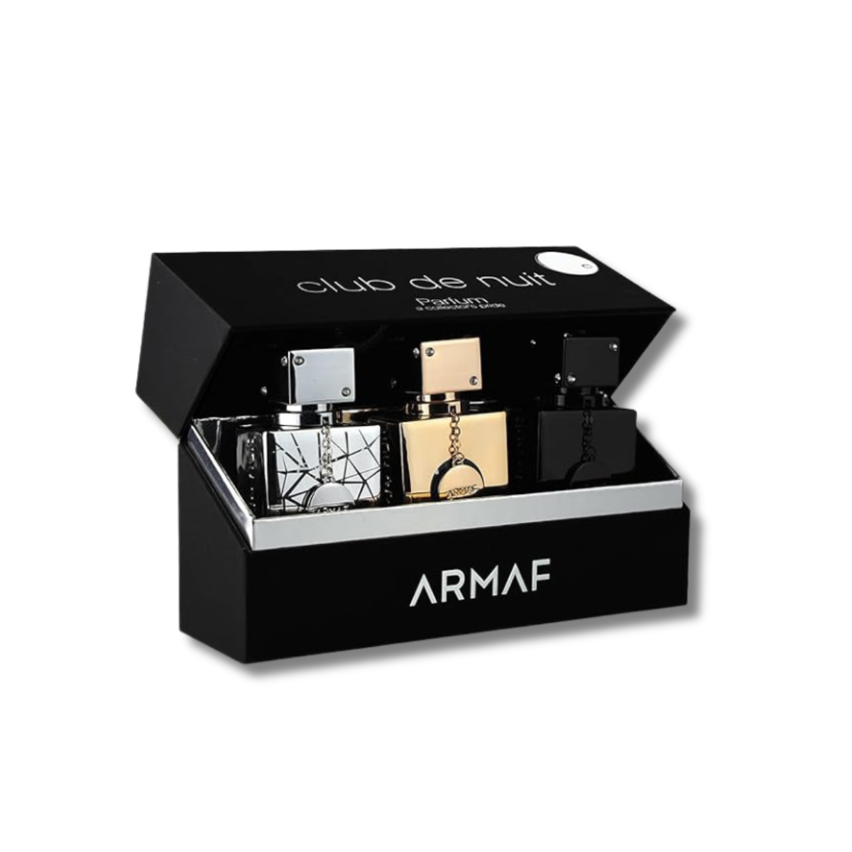 Armaf Club De Nuit (Intense Silage Milestone 3Pcs Parfum Gift Set) EDP 1FL.OZ For Unisex