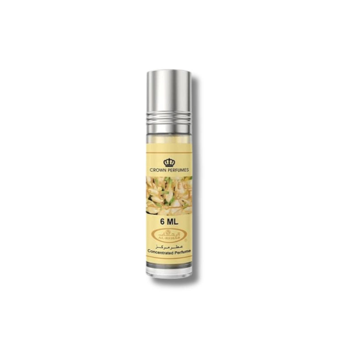 Al Rehab White Roll On Perfume 6 x Pcs 0.2FL.OZ For Unisex