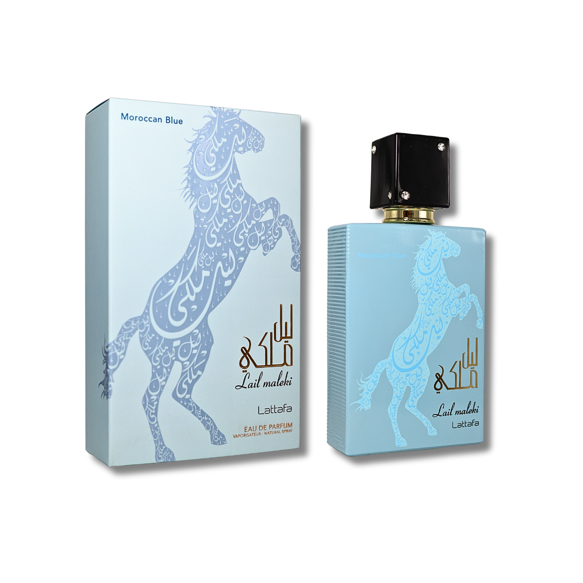 Lattafa Lail Maleki Moroccan Blue EDP 3.4FL.OZ For Unisex
