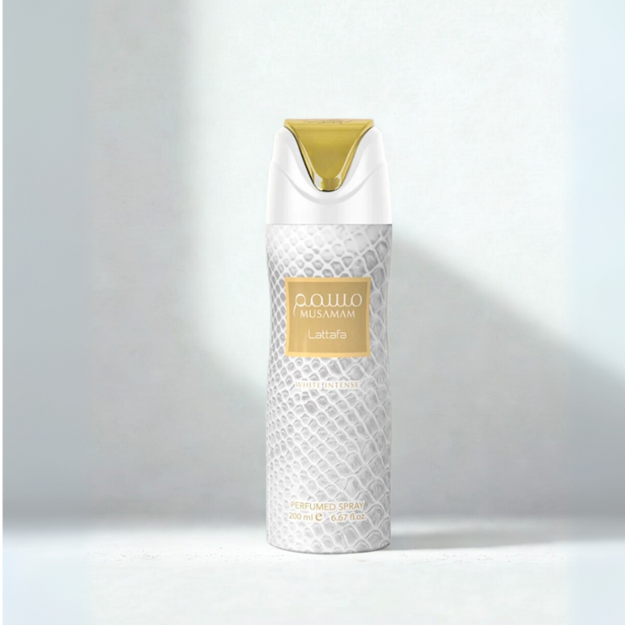 Lattafa Musamam White Intesne Deodorant Perfumed Spray 6.67FL.OZ