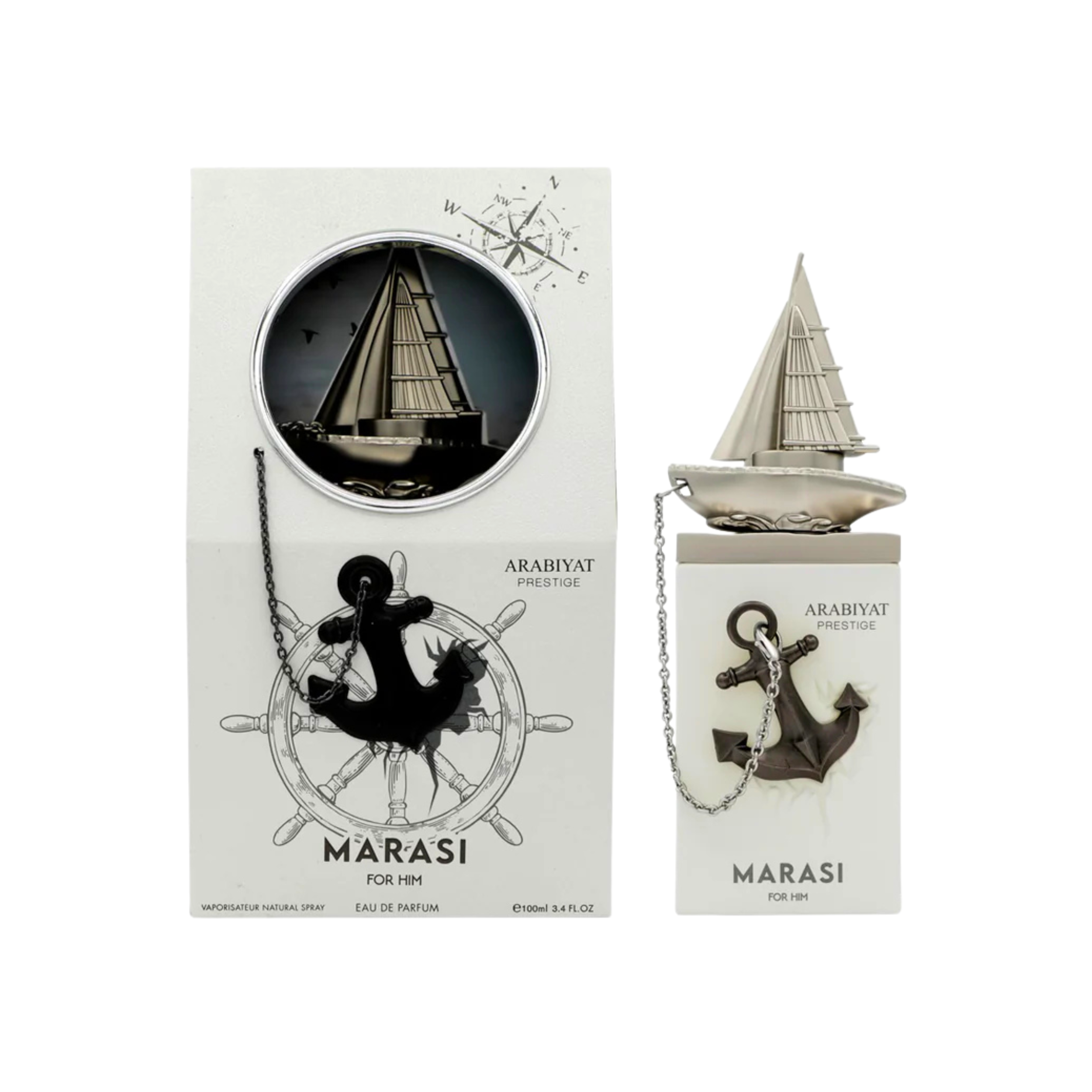 Arabiyat Prestige Marasi For Him Eau De Parfum 3.4FL.OZ | 100ML
