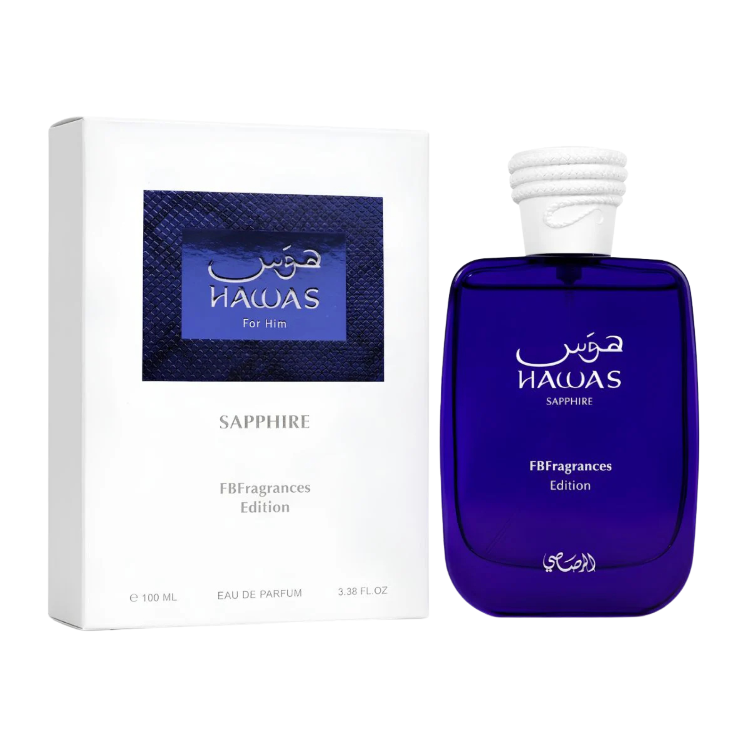 Rasasi Hawas Sapphire Eau De Parfum 3.4FL.OZ | 100ML