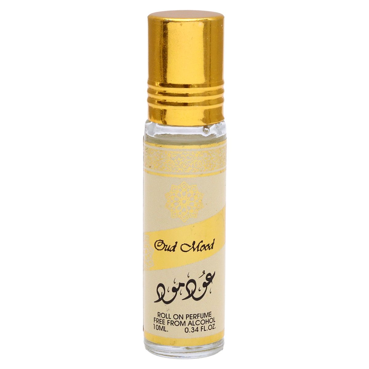 Perfume unisex Ard Al Zaafran Oud Mood Roll-on de 0.34 fl. oz