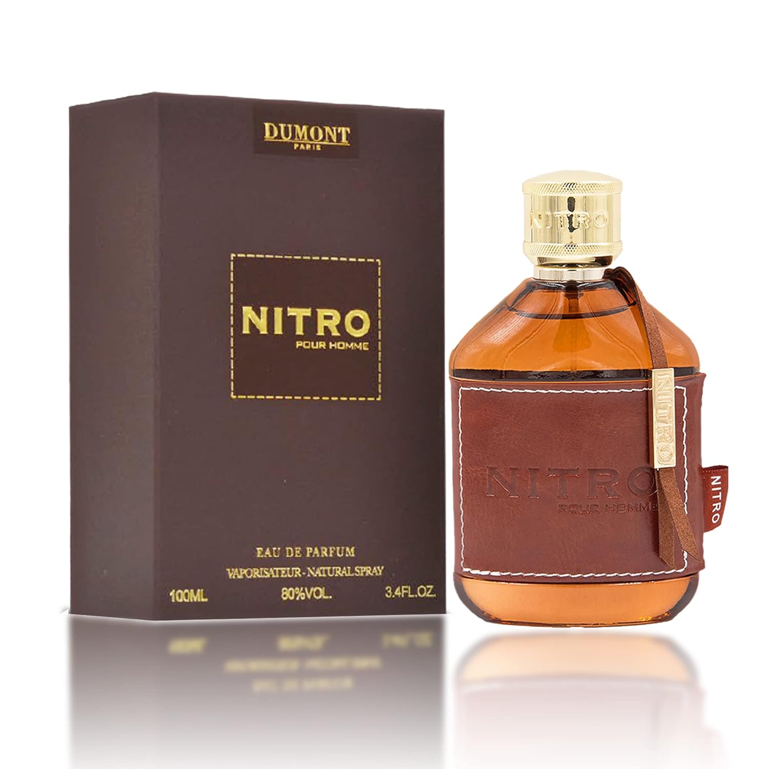 Dumont Nitro Pour omme Eau De Parfum 3.4FL.OZ para hombres