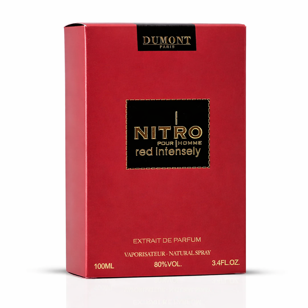 DUMONT PARIS NITRO RED INTENSELY POUR HOMME EXTRAIT DE PARFUM 3.4FL.OZ | 100ML