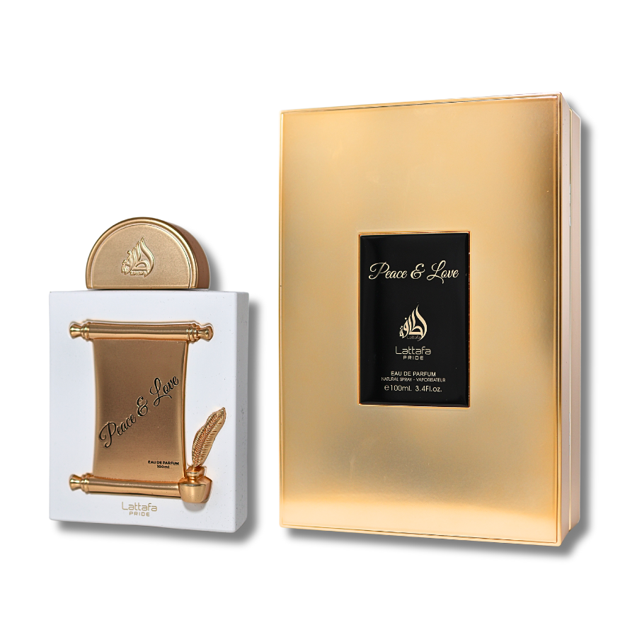 Lattafa Peace & Love Eau de Parfum 3.4FL.OZ For Unisex
