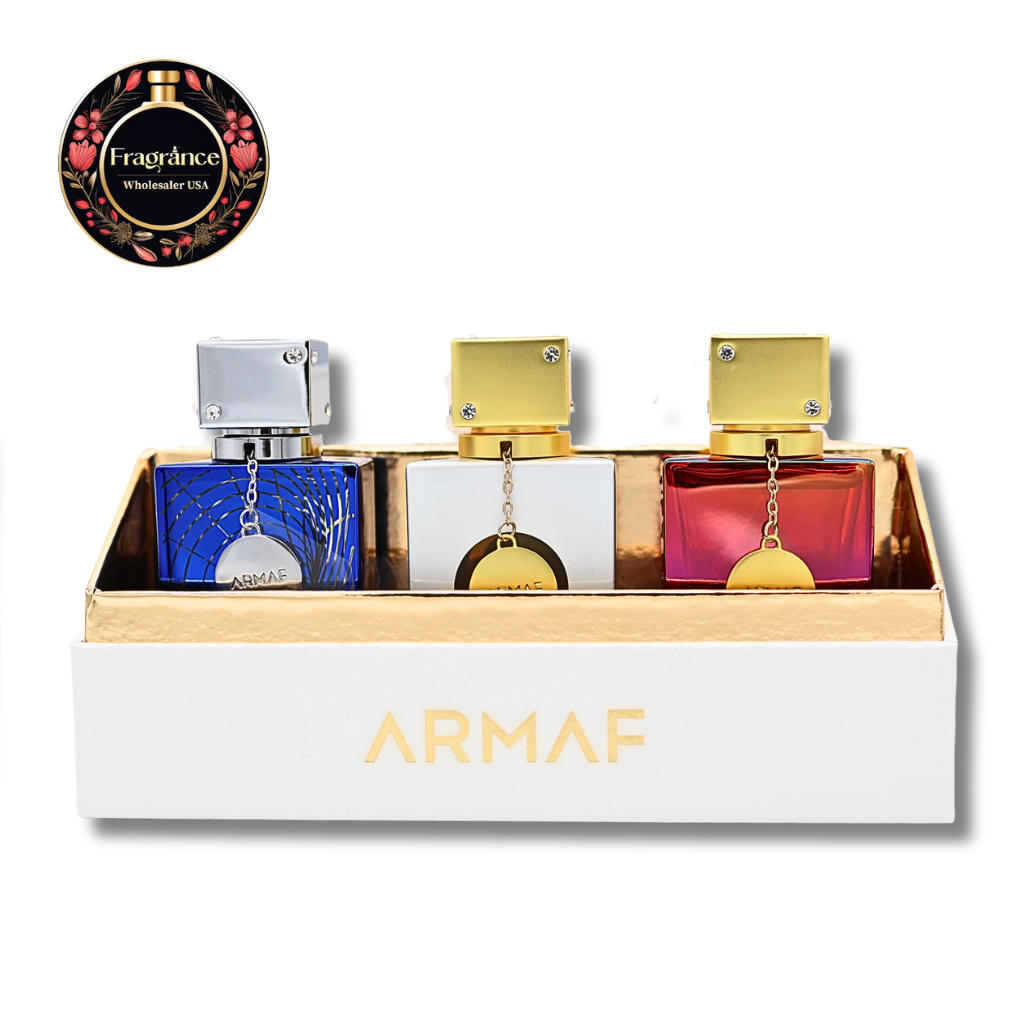 Armaf Parfum Gift Set - Untold+Iconic+Imperial Eau De Parfum 1.0FL.OZ For Unisex
