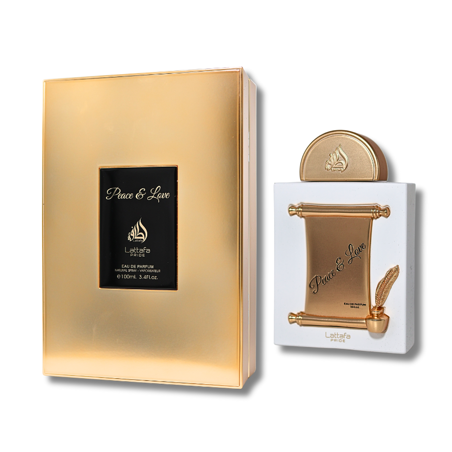 Lattafa Peace & Love Eau de Parfum 3.4FL.OZ For Unisex