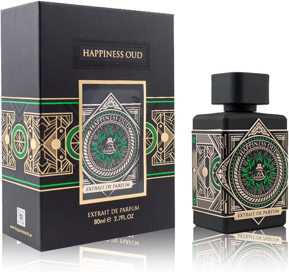 FRAGRANCE WORLD HAPPINESS OUD EDP SPRAY 3.4FL.OZ | 100ML