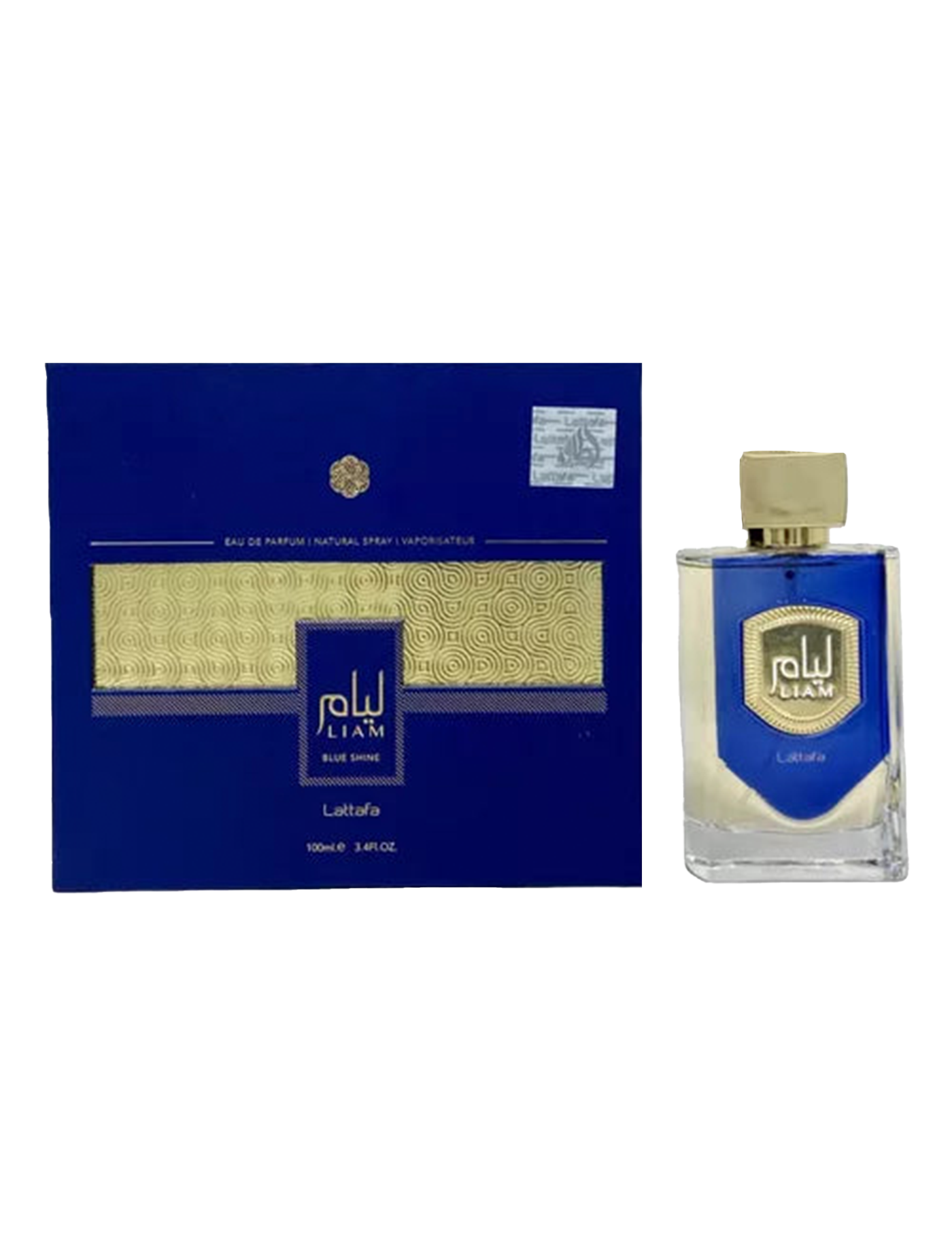 Lattafa Liam Blue Shine EDP 3.4FL.OZ For Unisex