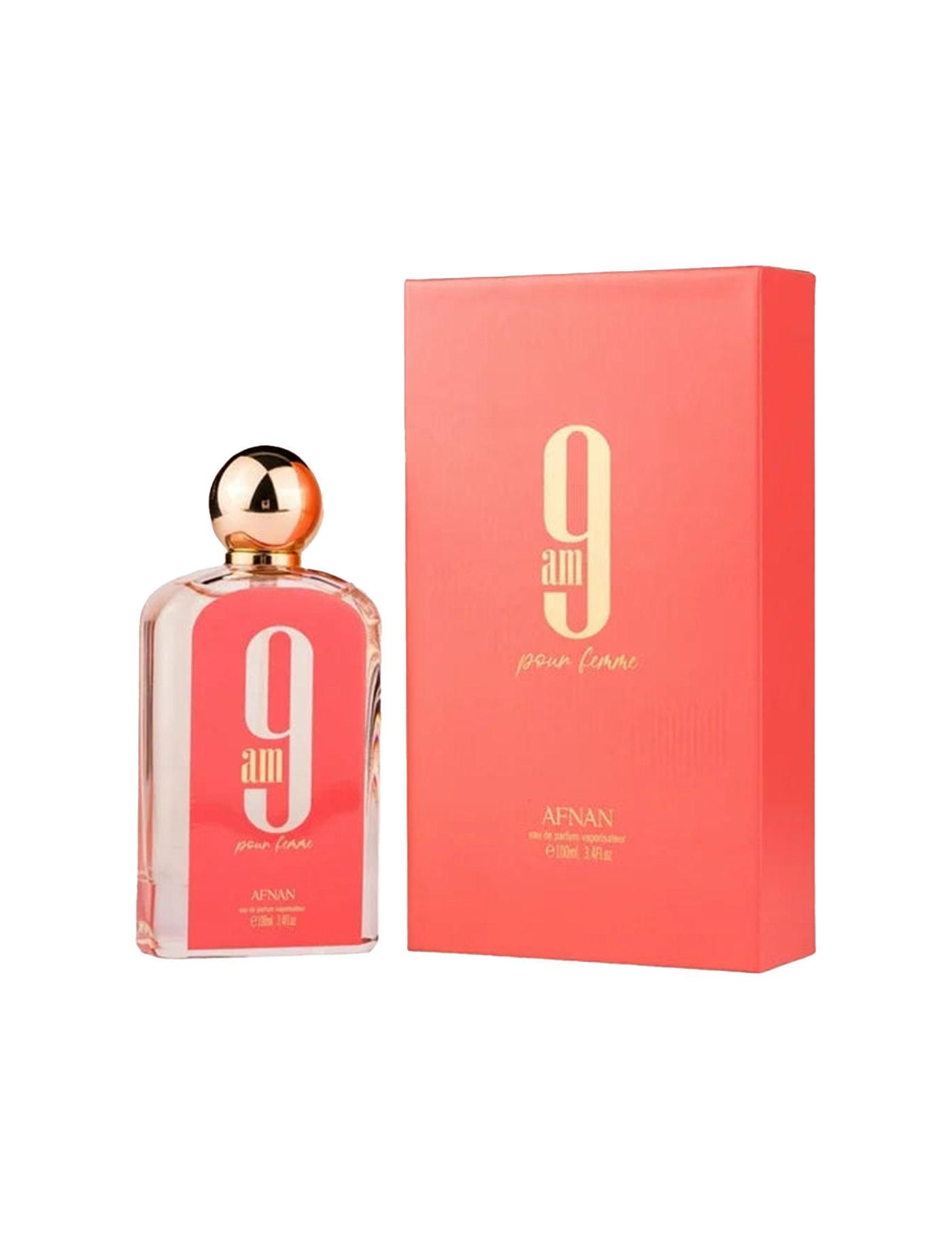 Afnan 9 Am Pour Femme Eau De Parfum Spray 3.4FL.OZ For Women