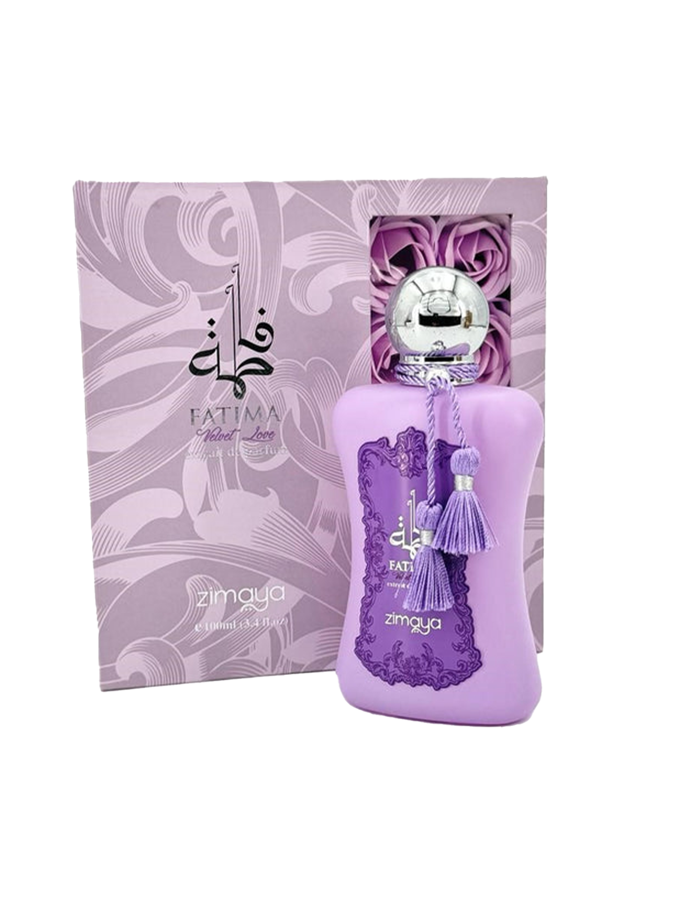 Afnan Zimaya Precious Collection Fatima Velvet Love Eau De Parfum 3.4F