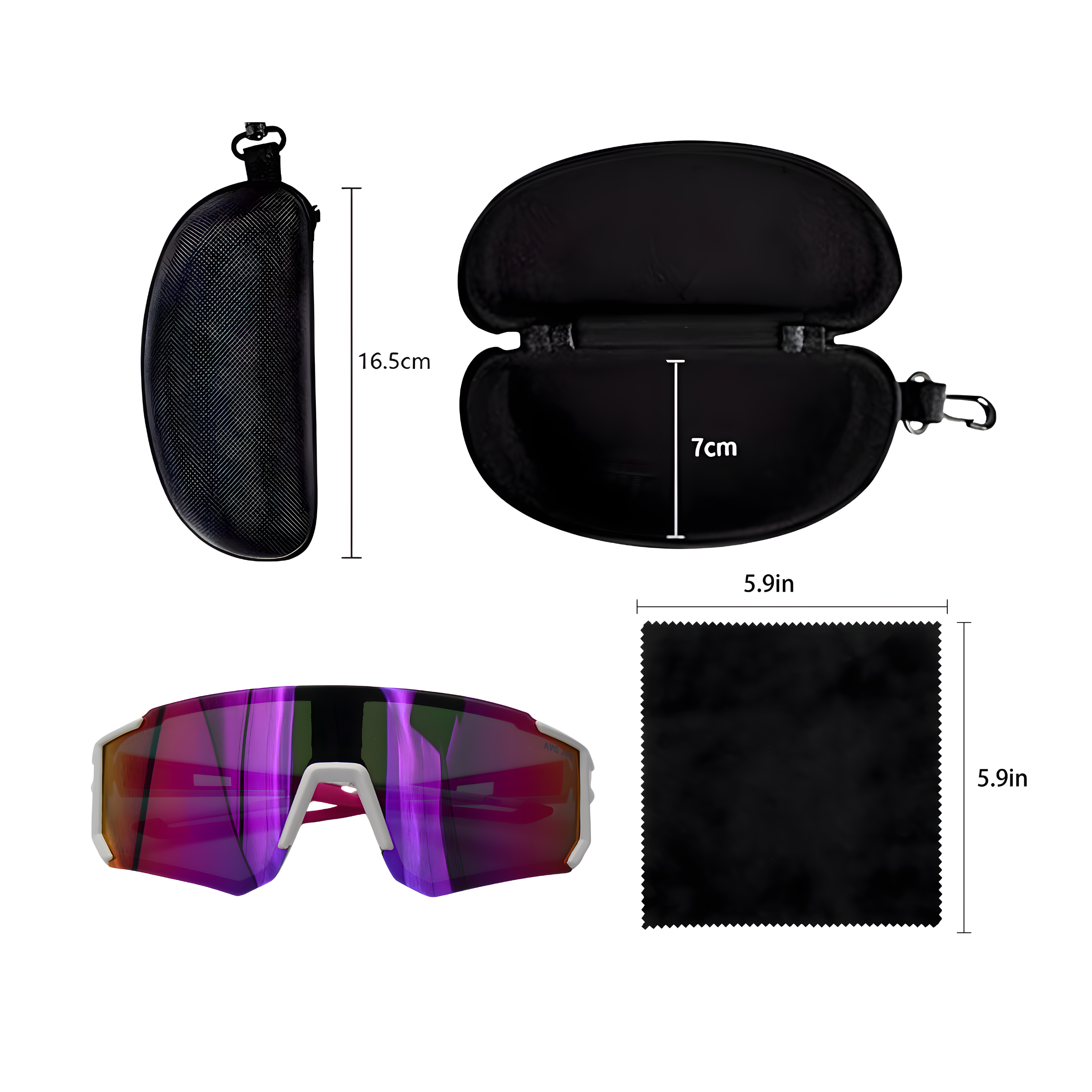 GAFAS DE SOL DEPORTIVAS AVG JOE RAINBOW - PROTECCIÓN UV400 SUN101 SH3196