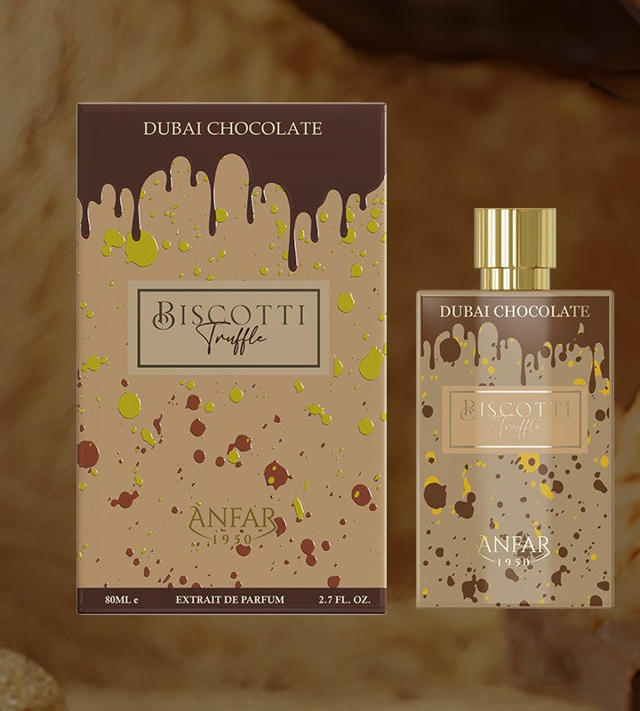 Anfar 1950 Biscotti Truffle Dubai Chocolate Extrait De Parfum