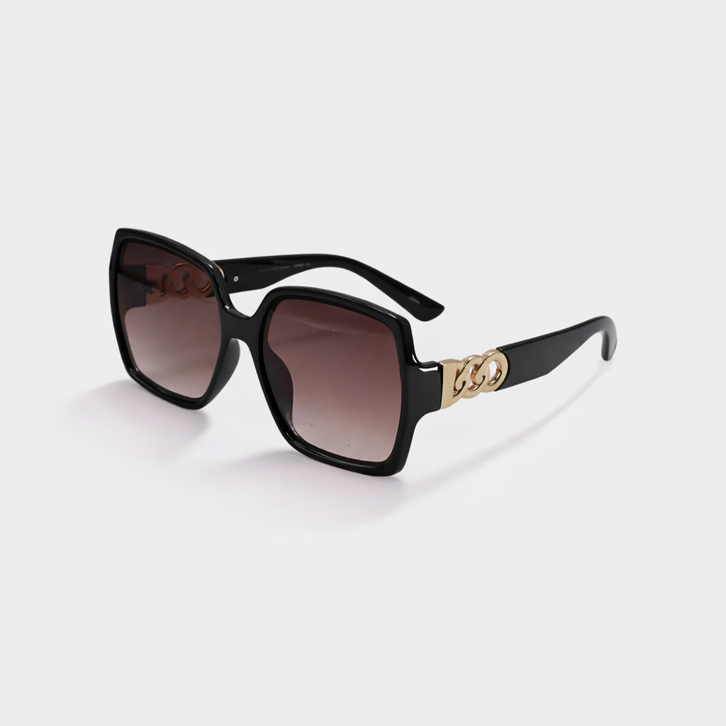 SQUARE GREEN SUNGLASSES SUN175 F3134