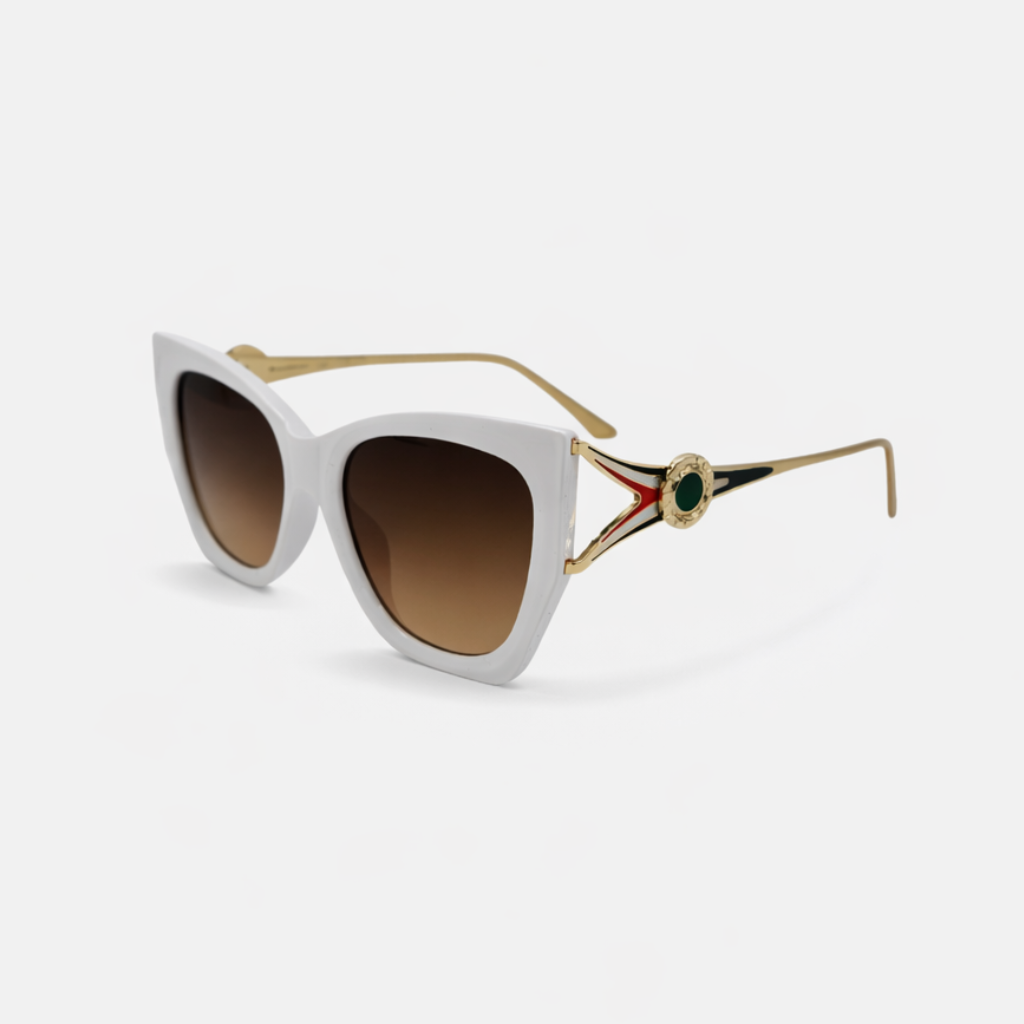 SUNGLASS WHITE COLOR SUN136 F3007