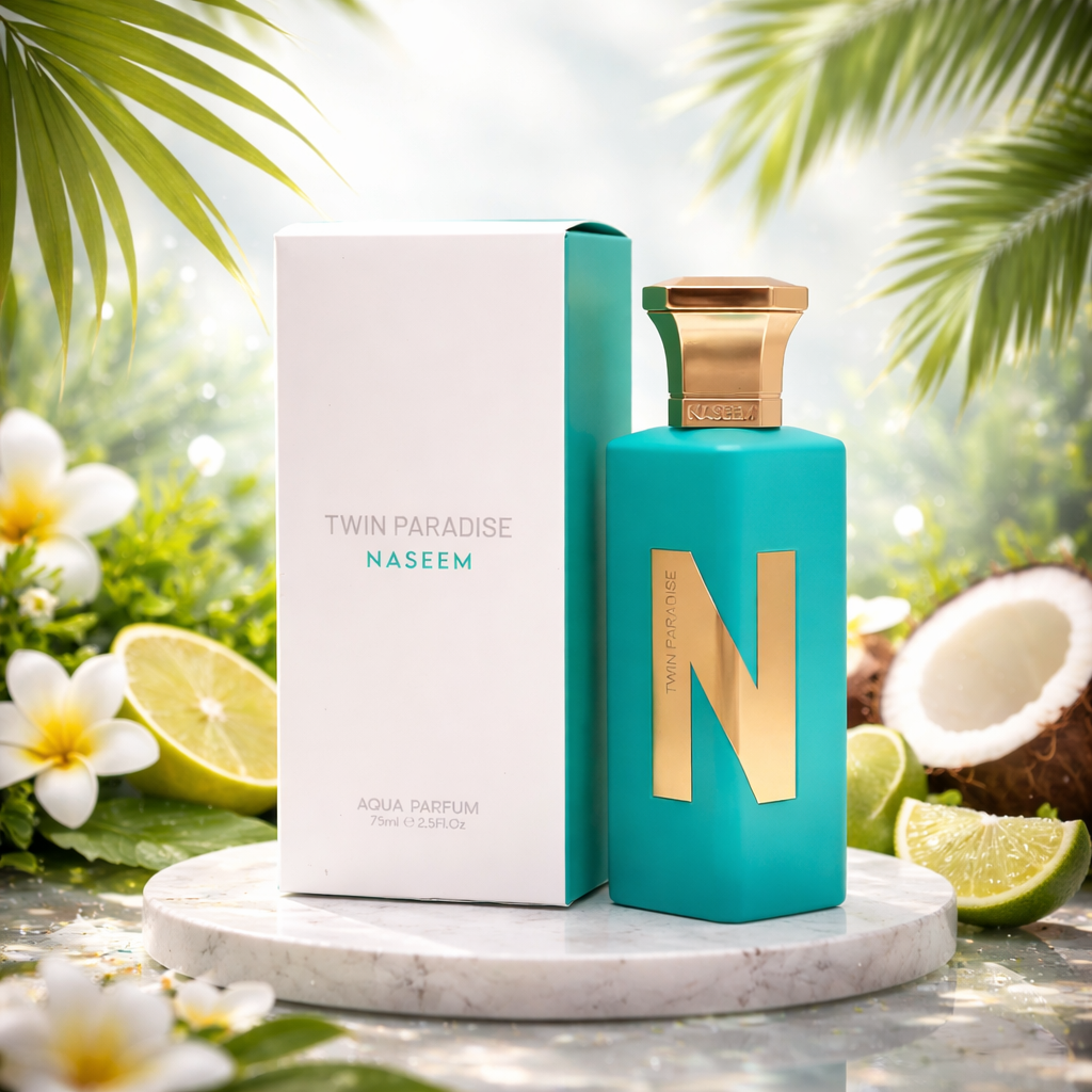 Perfume Naseem Twin Paradise Aqua de 2.5 fl. oz para unisex