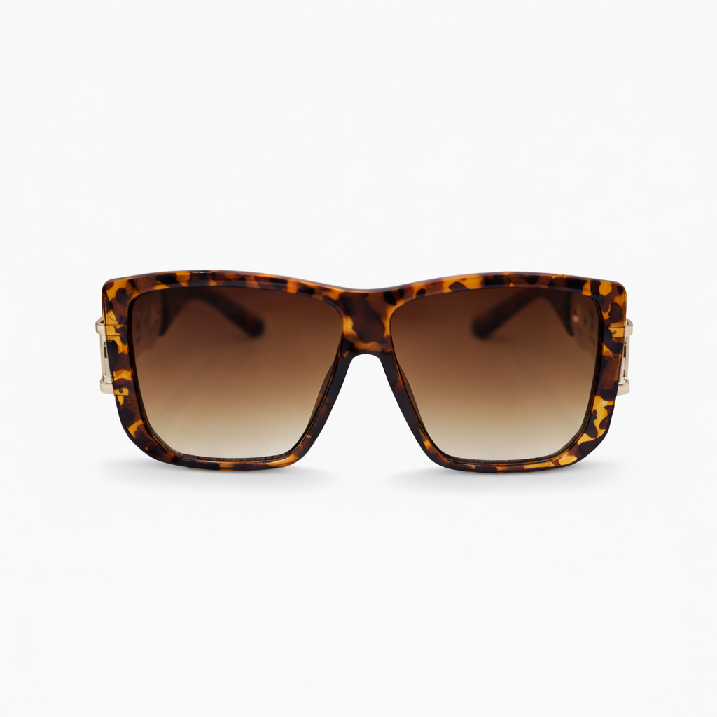 GAFAS DE SOL CUADRADAS DE CAROLINA MARRÓN SUN184 F3133