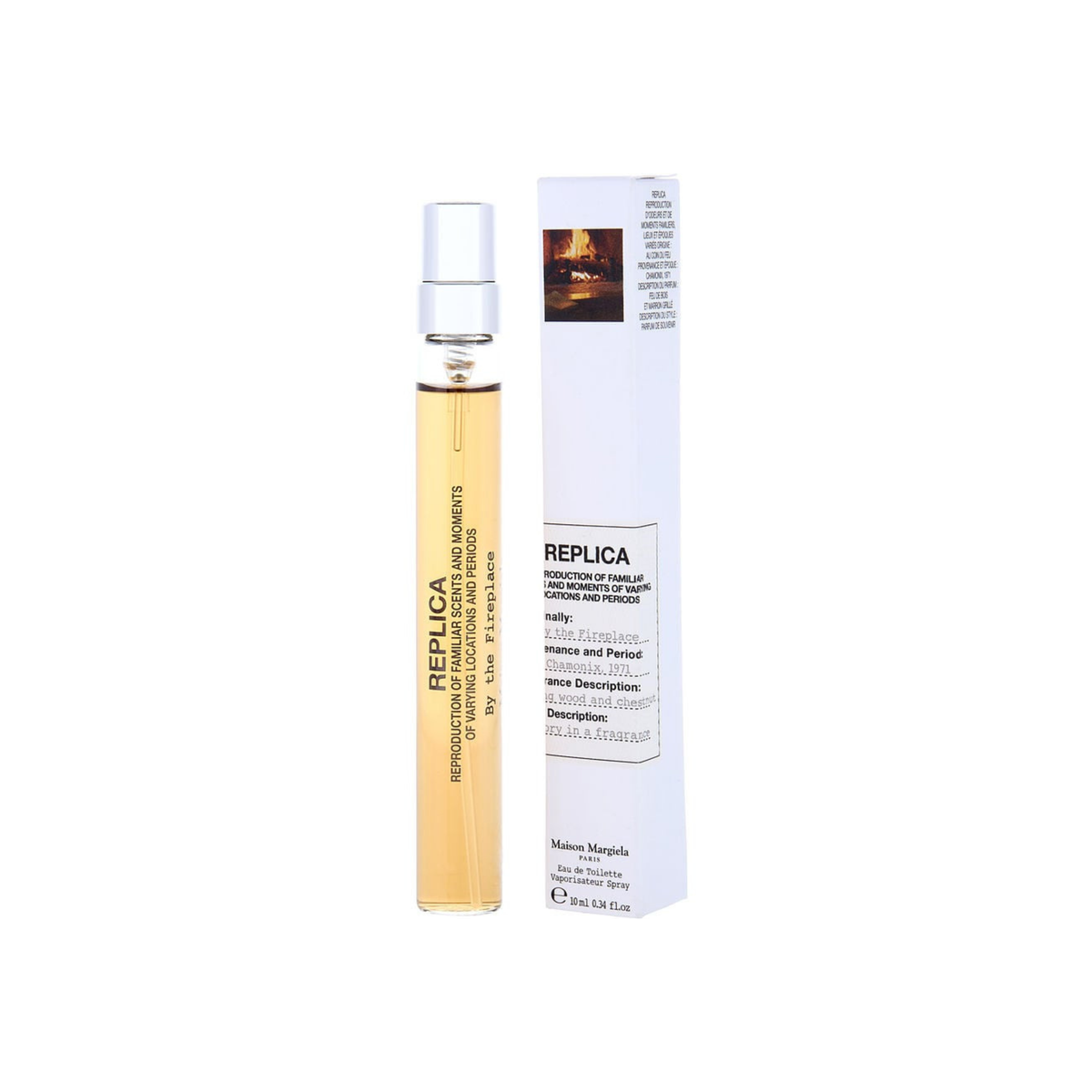 Maison Margiela REPLICA By The Fireplace Eau De Toilette Travel Spray 0.33FL.OZ | 10ML